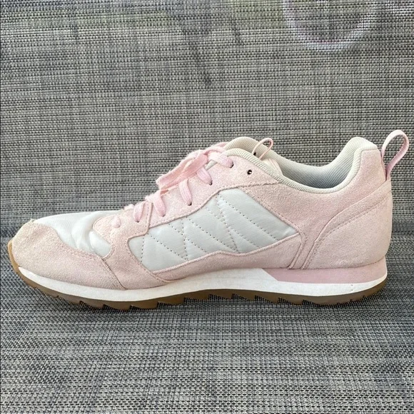 Merrell Alpine Women's Pink and White Sneakers Lace-up Women’s Size 10 - Picture 9 of 15